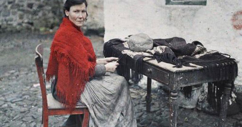 Old colour photos of Ireland in 1913