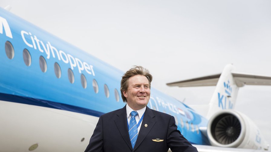 Dutch king reveals double life as an airline pilot