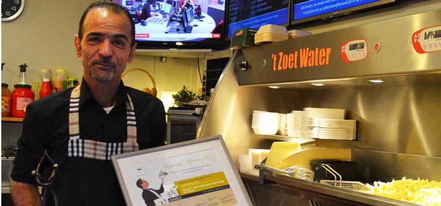 Frituur 't Zoet Water is beste van België