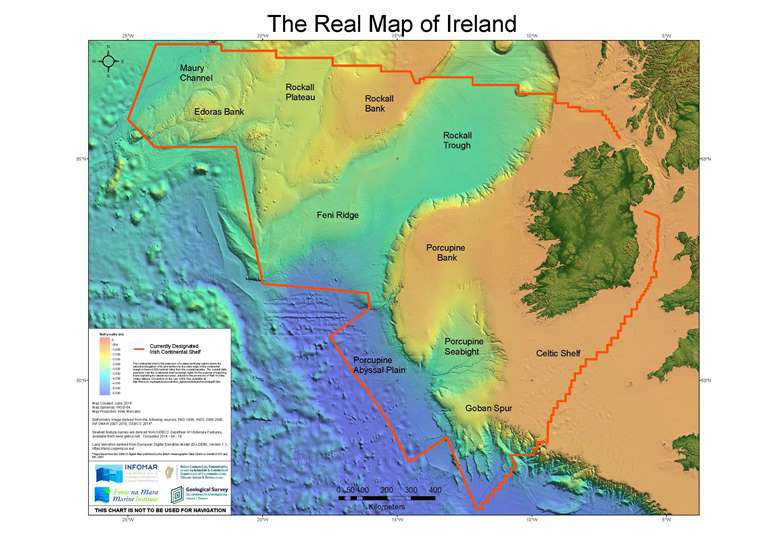 The Real Map of Ireland