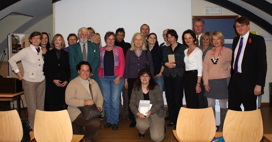 Brussels Brontë Blog: Memorable day of talks with Sue Lonoff and Brian Wilks.... and two surprise visitors