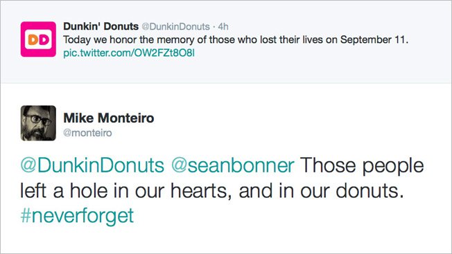 Gag of the Year: 9/11 Brand Tweets