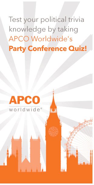 APCO’s Party Conference Quiz