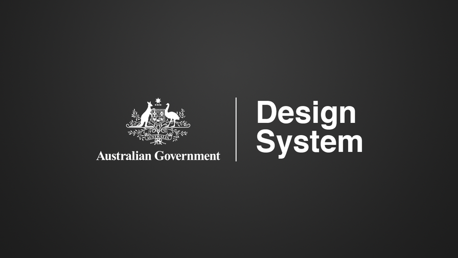 Australian Government Design System