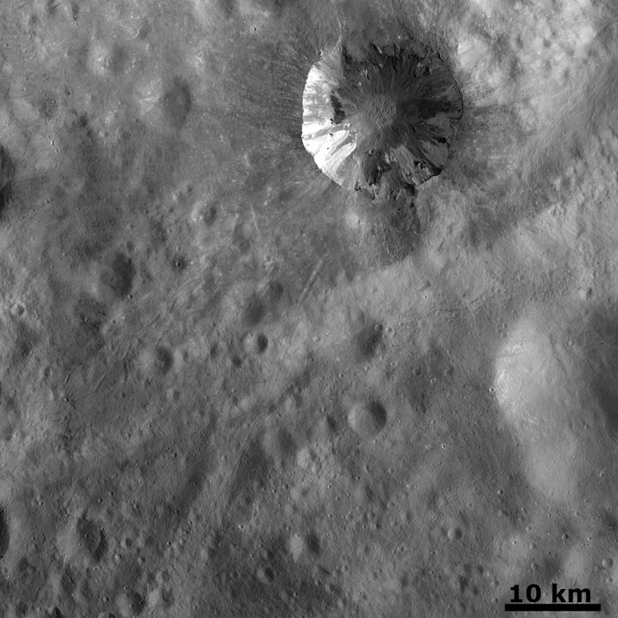 Water on...Vesta?