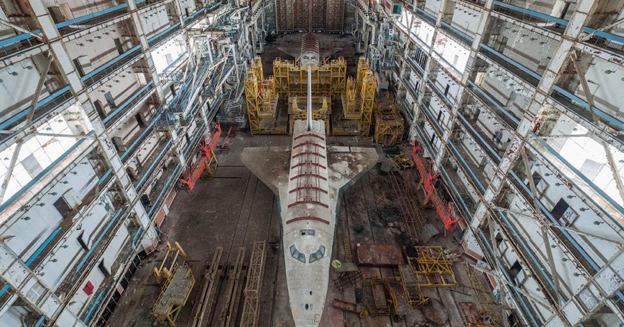 The Sad Remains Of The Soviet Space Shuttle Program