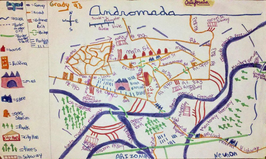 The Adorable Maps Today’s Cartographers Made as Kids