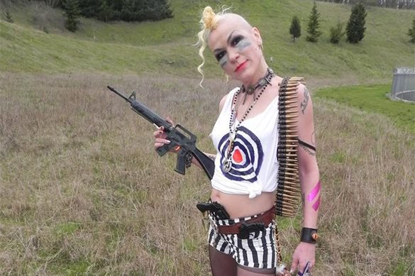 Stalin's granddaughter rocks at 44