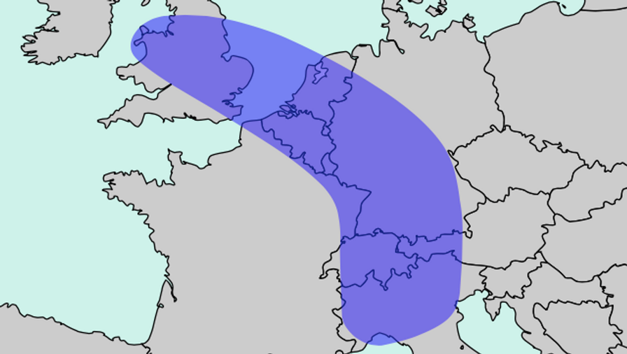 The True Heart of Europe – the Blue Banana