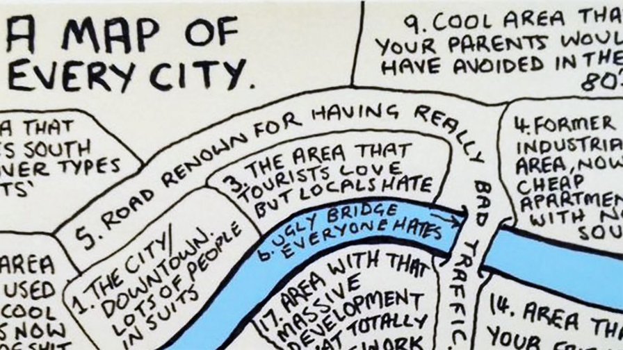 A Map of Every City