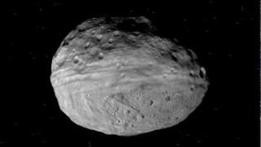 Embark on a flyover of giant asteroid Vesta from the perspective of NASA's Dawn spacecraft