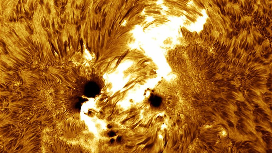 Stare Into The Raging Heart Of The Biggest Sunspot In 24 Years