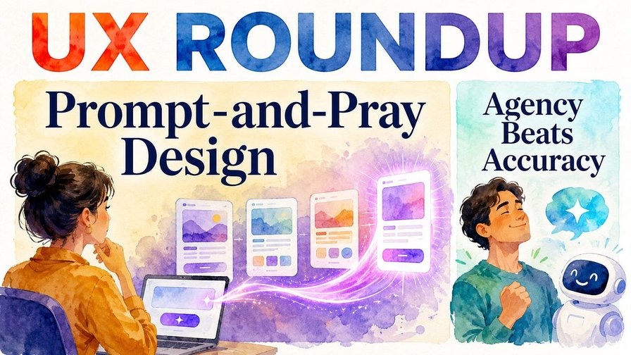 UX Roundup: New AI Models | How Designers Use AI Design | User Agency | Breadcrumbs | Doug Engelbart | Decoy Effect | Active Users | AI Training vs. Copyright