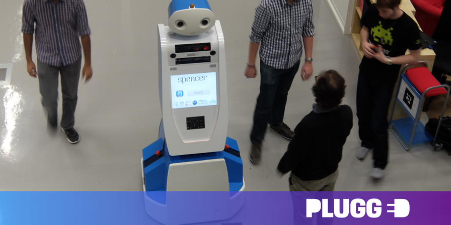 Meet Spencer, the airport robot that will make sure you don't miss your flight