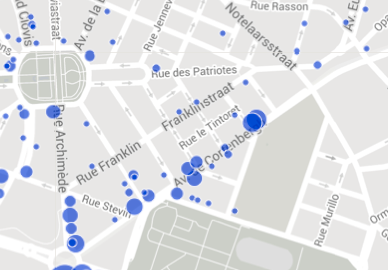 Clustering Near the Seat of Power