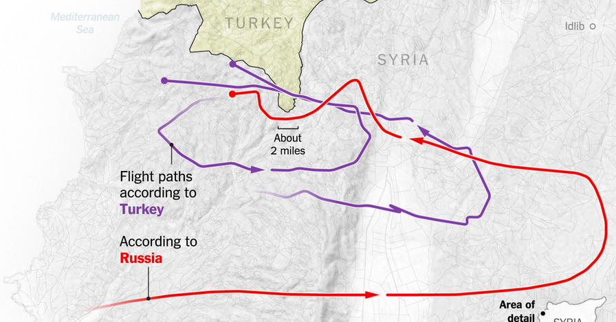 Sorting Out What Russia and Turkey Say Happened in the Sky