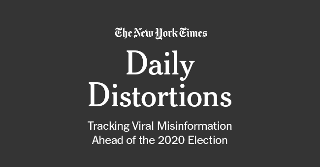 Disinformation in the Presidential Election: Latest Updates - The New York Times