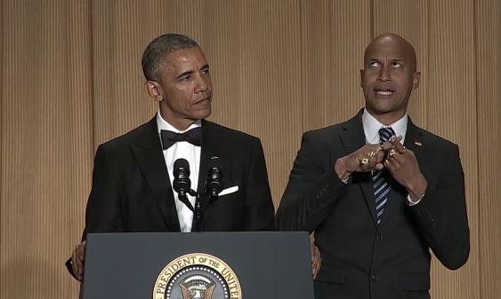 Anger Translator Luther at the White House Correspondents Dinner