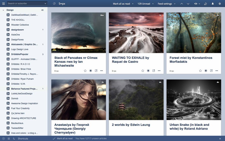 Checking out InoReader