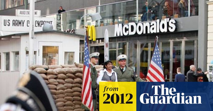 Checkpoint Charlie and the hot dog vendors