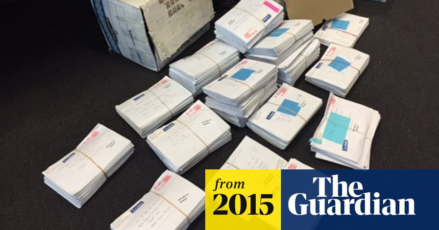Goodwill letters to asylum seekers on Nauru returned unopened
