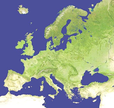 Europe map quiz