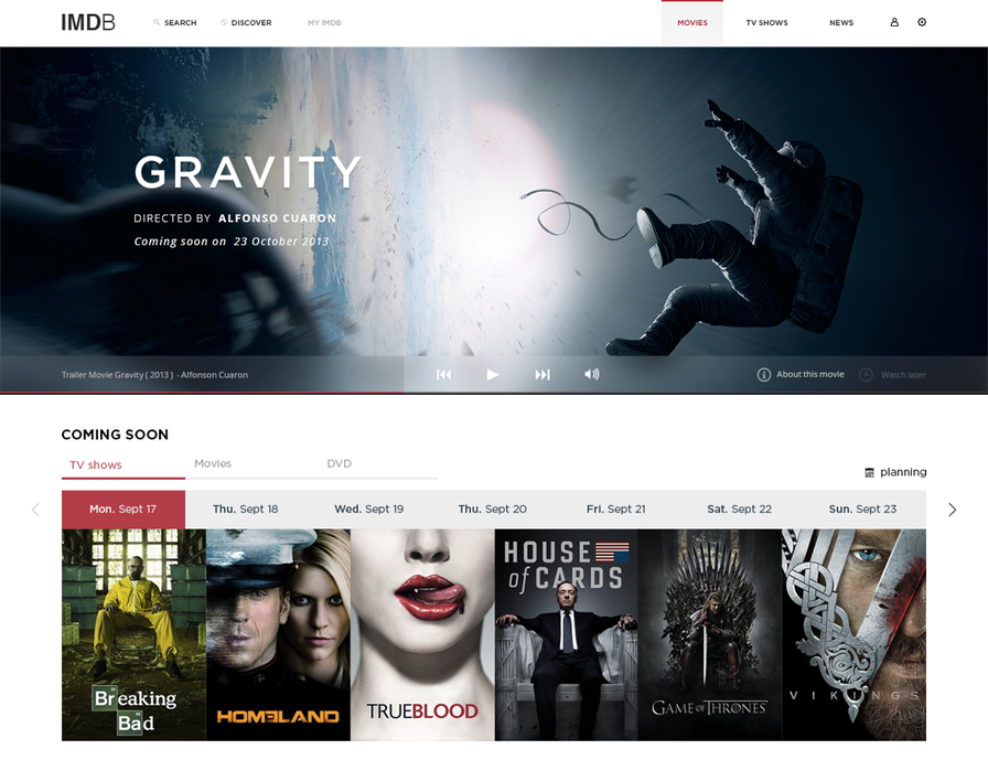 Redesigning IMDB