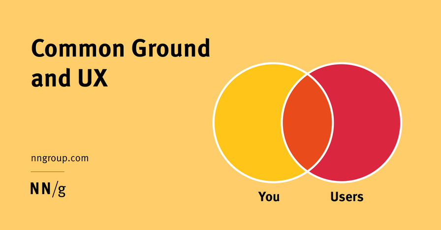 Common Ground and UX