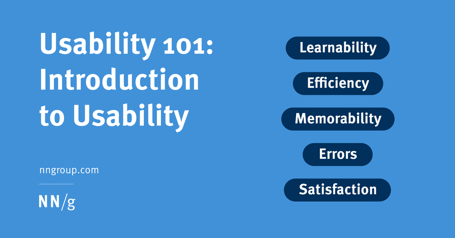Usability 101: Introduction to Usability