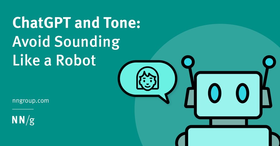 ChatGPT and Tone: Avoid Sounding Like a Robot