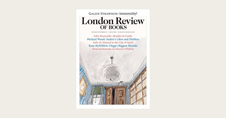 LRB · Ross McKibbin · Can Clegg be forgiven?