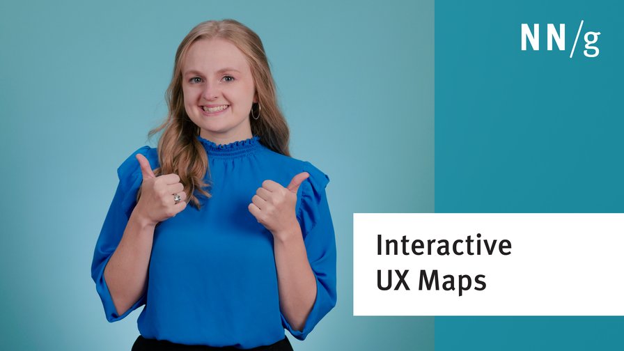 Interactive UX Maps 101 (4min video)
