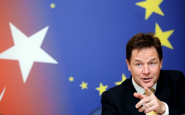 Nick Clegg insists on speaking Dutch at Cabinet Office meeting - Telegraph