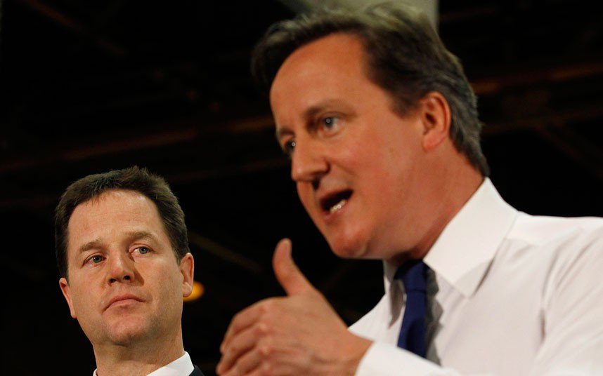 David Cameron may have finished off the Tories – but he had no choice