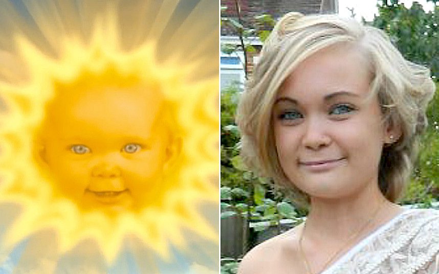 The baby from Teletubbies