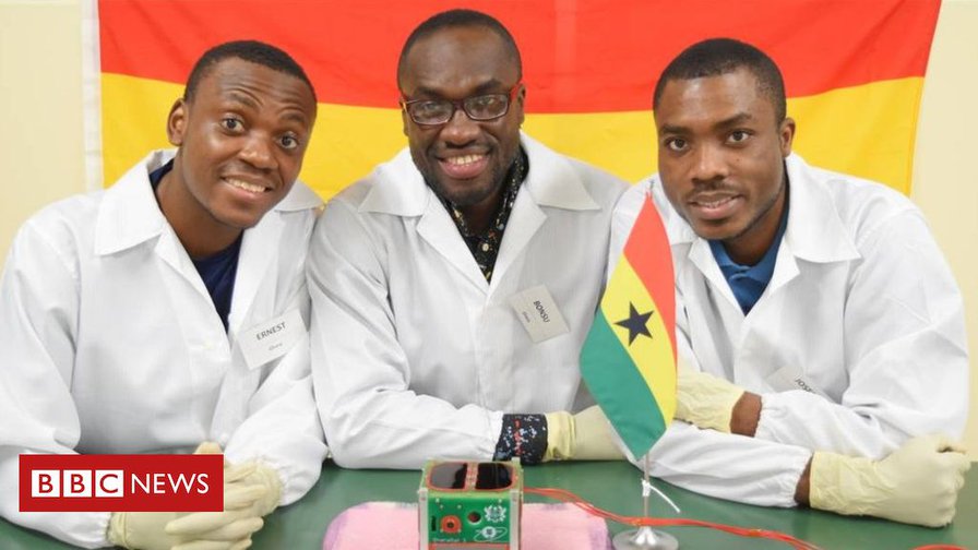 Ghana launches its first satellite into space