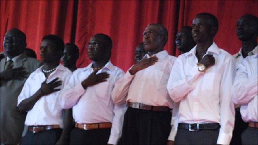 BBC News - A song for south Sudan: Writing a new national anthem