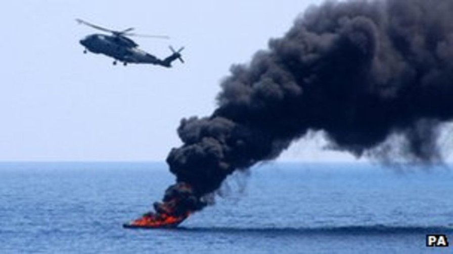 Somali piracy: EU forces in first mainland raid
