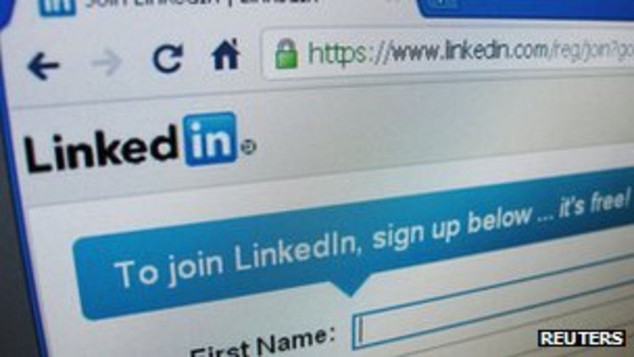 BBC News - LinkedIn passwords 'leaked by hackers'