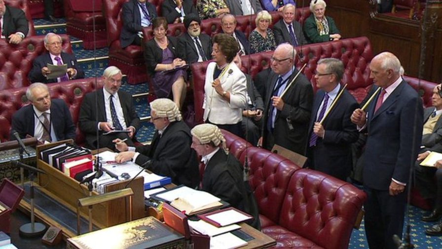 House of Lords backs same-sex marriage