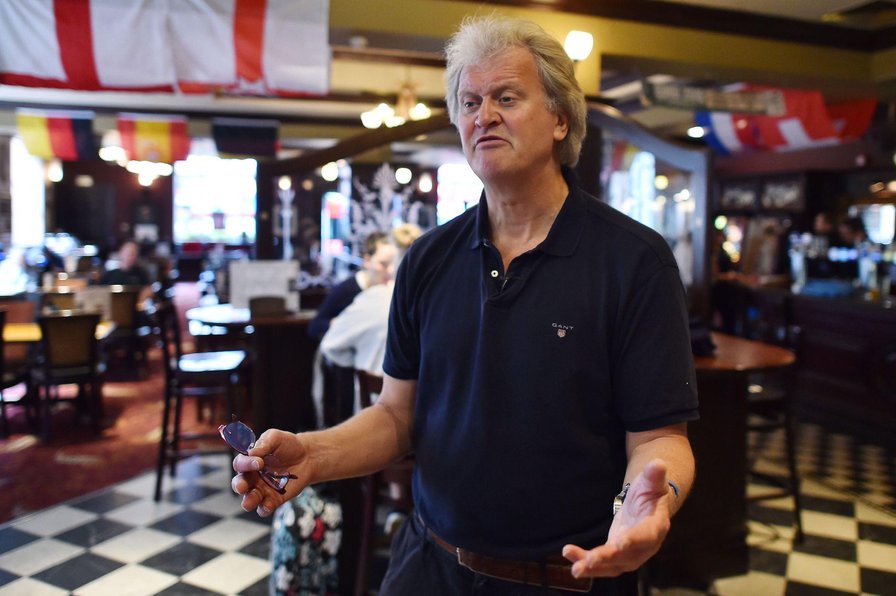 Pro-Brexit Wetherspoon boss Tim Martin attacks Remainers after pub chain's profits plummet