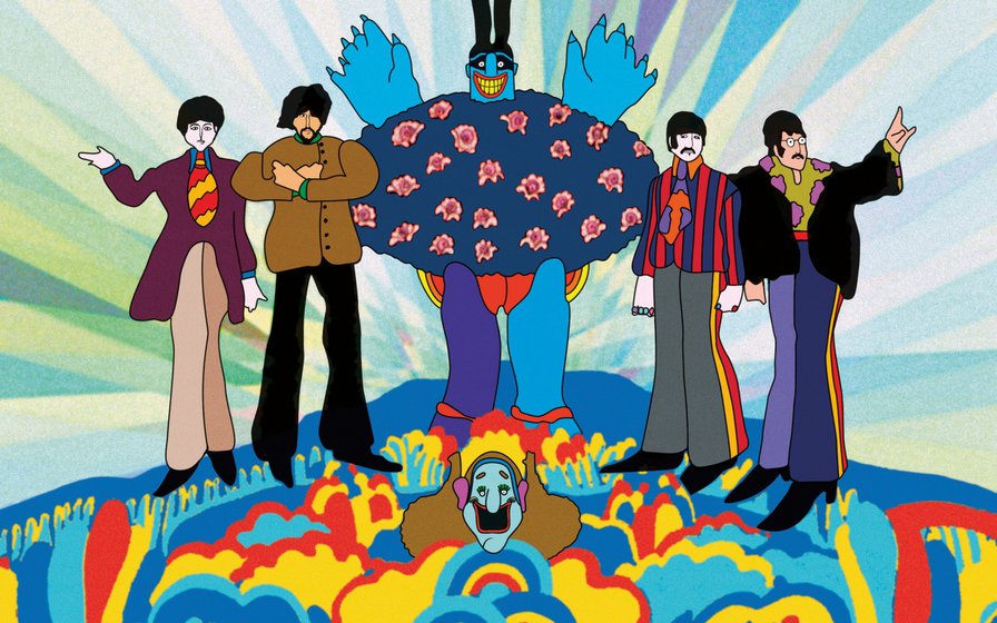 50 years on, the Beatles film Yellow Submarine tells the story of the Sixties