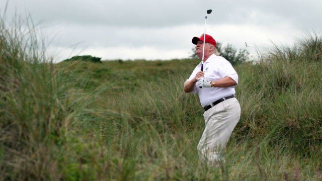 Graham stands by claim Trump shot a 73 in golf game