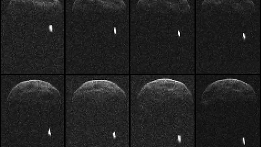 Tiny moon discovered around asteroid that's due to fly by Earth tomorrow