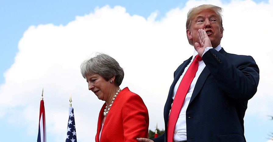 Trump Undermines the U.K. and Bullies Theresa May