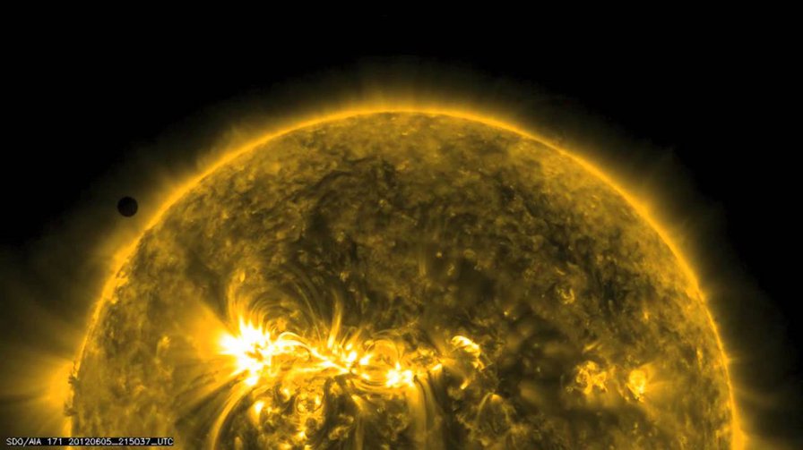 NASA SDO - The Venus Transit
