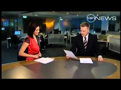 YouTube - Australian broadcaster Belinda Heggen Mocks TV Co-Host