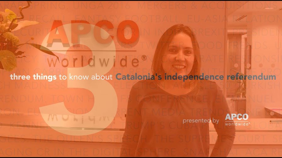 Three Things to Know About Catalonia's Independence Referendum