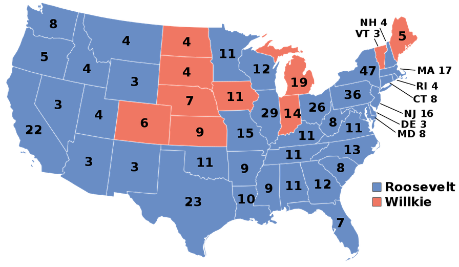 United States presidential election, 1940