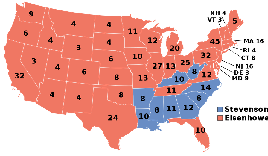 United States presidential election, 1952